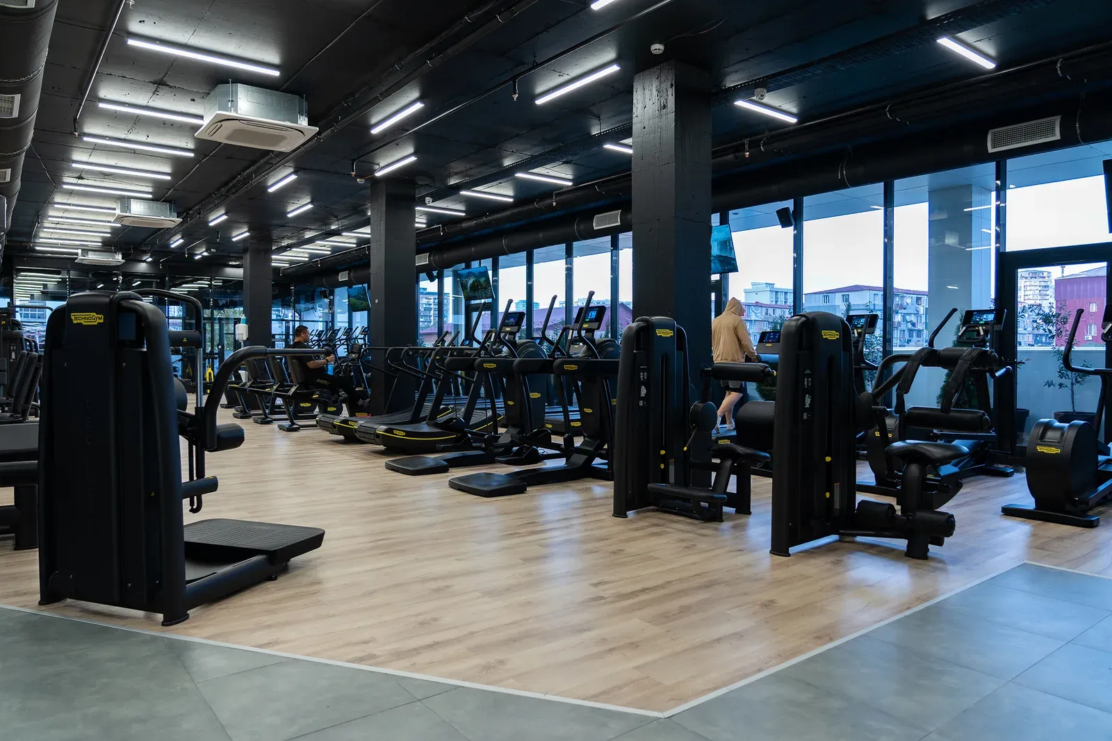 The training floor at Reformer